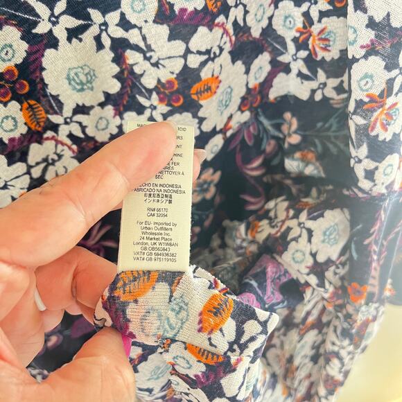 Free People Isabella Floral patchwork tunic top - Picture 5 of 10